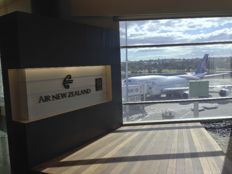 Air New Zealand Lounge Entrance